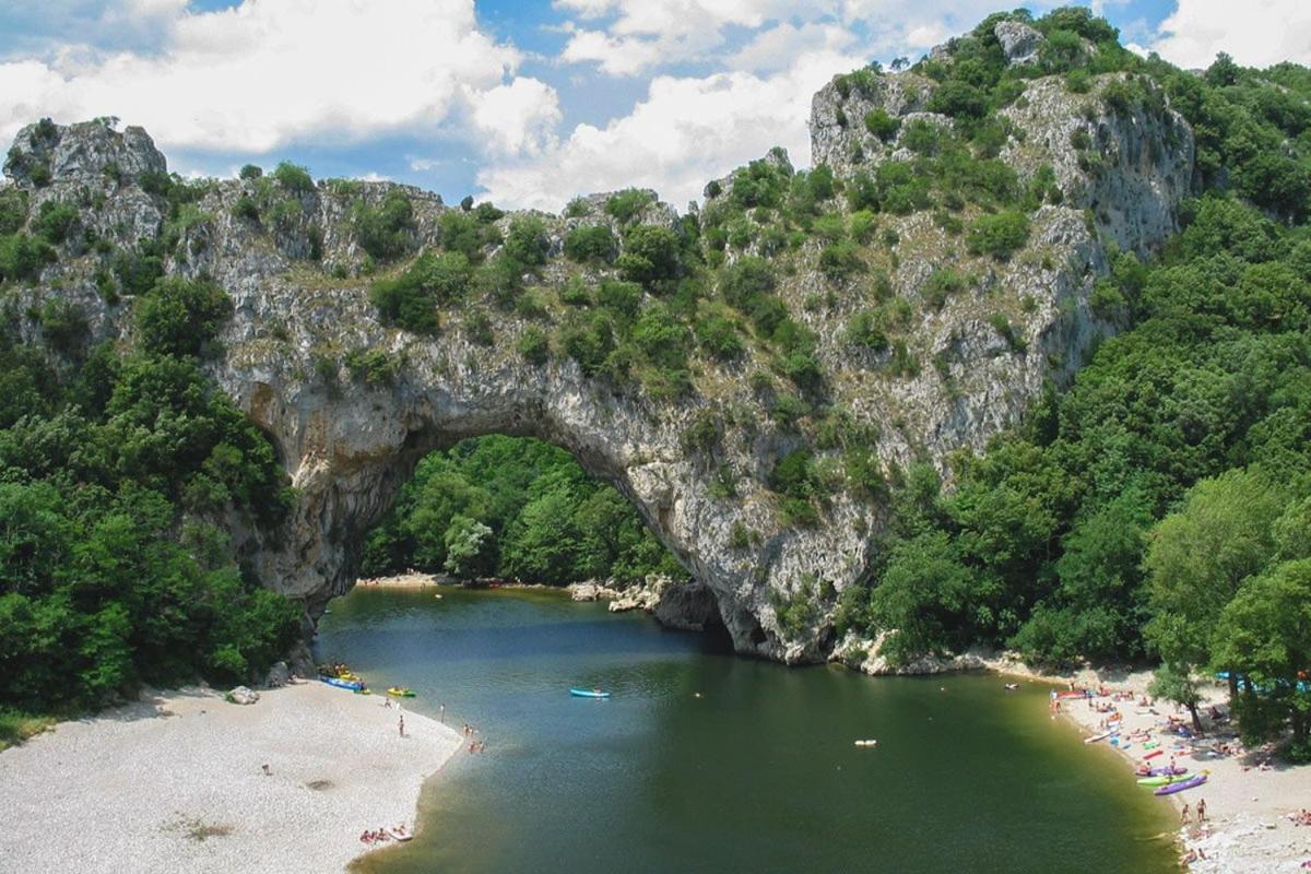 Charmante Bastide A Vallon Pont D'Arc Exteriér fotografie